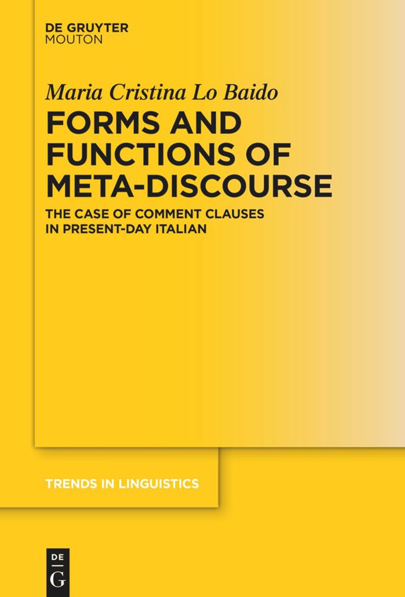 book: Forms and Functions of Meta-Discourse