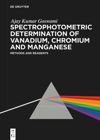 book: Spectrophotometric Determination of Vanadium, Chromium and Manganese