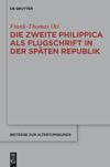 book: Die zweite Philippica als Flugschrift in der späten Republik