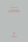 book: Vom Römertum zum Ästhetizismus