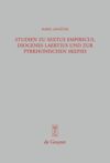 book: Studien zu Sextus Empiricus, Diogenes Laertius und zur pyrrhonischen Skepsis