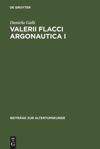 book: Valerii Flacci Argonautica I