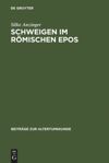 book: Schweigen im römischen Epos