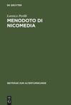 book: Menodoto di Nicomedia