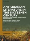 book: Antiquarian Literature in the Sixteenth Century