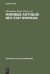 book: Moribus antiquis res stat Romana