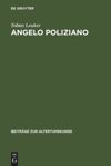 book: Angelo Poliziano