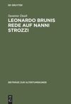 book: Leonardo Brunis Rede auf Nanni Strozzi