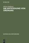 book: Die Entstehung von Ordnung