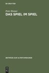 book: Das Spiel im Spiel