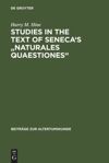 book: Studies in the Text of Seneca's "Naturales Quaestiones"