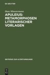 book: Apuleius: Metamorphosen literarischer Vorlagen