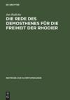 book: Die Rede des Demosthenes für die Freiheit der Rhodier