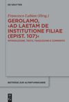 book: Gerolamo, ›Ad Laetam de institutione filiae (epist. 107)‹