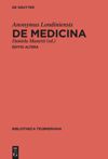 book: De medicina