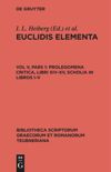 book: Vol V, Pars 1 Prolegomena Critica, libri XIV–XV, scholia in libros I–V