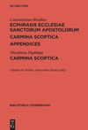 book: Ecphrasis ecclesiae Sanctorum Apostolorum. Carmina scoptica. Appendices / Carmina scoptica