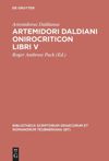 book: Artemidori Daldiani Onirocriticon libri V