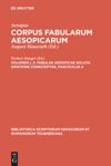 book: Vol. I, Fasc. 2 Fabulae Aesopicae soluta oratione conscriptae