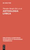 book: Anthologia lyrica