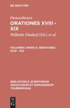 book: Volumen I/Pars II Orationes XVIII - XIX