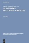 book: Volume I Scriptores historiae Augustae