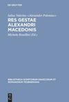 book: Res gestae Alexandri Macedonis