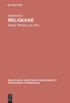 book: Reliquiae