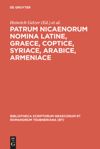 book: Patrum Nicaenorum nomina Latine, Graece, Coptice, Syriace, Arabice, Armeniace