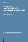 book: Martini Dorpii Naldiceni Orationes IV