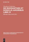 book: De Rhodanthes et Dosiclis amoribus libri IX