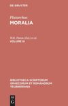 book: Volume III Moralia