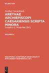 book: Volumen II Arethae archiepiscopi Caesariensis scripta minora