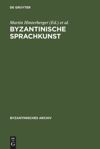 book: Byzantinische Sprachkunst