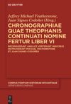 book: Chronographiae quae Theophanis Continuati nomine fertur Liber VI