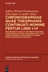 book: Chronographiae quae Theophanis Continuati nomine fertur Libri I-IV