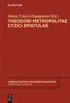 book: Theodori Metropolitae Cyzici Epistulae