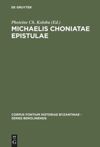 book: Michaelis Choniatae Epistulae