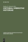 book: Critobuli Imbriotae Historiae