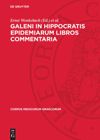 book: Galeni In Hippocratis Epidemiarum Libros Commentaria