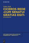 book: Ciceros Rede ›cum senatui gratias egit‹