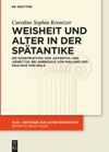 book: Weisheit und Alter in der Spätantike