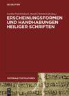 book: Erscheinungsformen und Handhabungen Heiliger Schriften