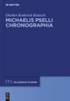 book: Michaelis Pselli Chronographia