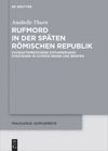 book: Rufmord in der späten römischen Republik