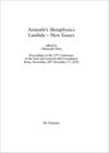 book: Aristotle’s "Metaphysics" Lambda – New Essays