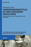 book: Vermögensentzug in der Konzerninsolvenz