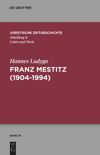 book: Franz Mestitz (1904–1994)