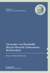 book: Alexander von Humboldt / Martin Hinrich Lichtenstein, Briefwechsel