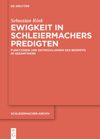 book: Ewigkeit in Schleiermachers Predigten